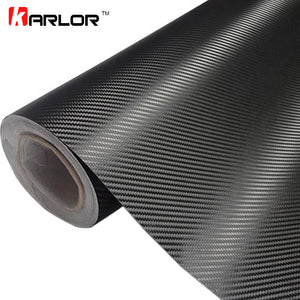 30cmx127cm 3D Carbon Fiber Vinyl Car Wrap Sheet Roll Film Car stickers and Decals Motorcycle Car Styling Accessories Automobiles - Lovelylifezone