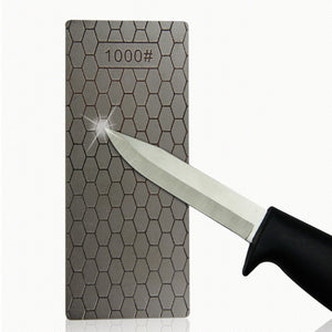 1PC Portable Ultra-thin Diamond Sharpening Stone 150*63*1mm Honeycomb Surface Whetstone Knife Sharpener Kitchen Grinding Tool - Lovelylifezone