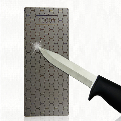 Image of 1PC Portable Ultra-thin Diamond Sharpening Stone 150*63*1mm Honeycomb Surface Whetstone Knife Sharpener Kitchen Grinding Tool - Lovelylifezone