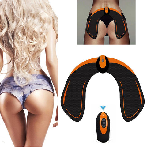 Image of EMS Wireless Hips Trainer Remote USB Rechargeable Muscle Stimulator Butt Toner Slimming Massager ABS Fitness Trainer Unisex - Lovelylifezone