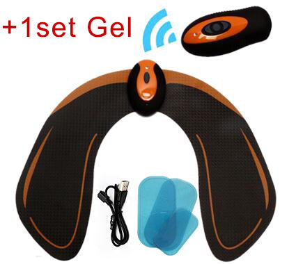 Image of EMS Wireless Hips Trainer Remote USB Rechargeable Muscle Stimulator Butt Toner Slimming Massager ABS Fitness Trainer Unisex - Lovelylifezone